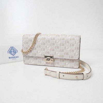 Mint MOREAU PARIS Shoulder Bag Moreau 2-way logo clutch bag Branded clothing...