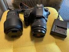 Sony Alpha 58 A58 20.1MP DSLR Camera Bundle with 18-55mm and 75-300mm Lenses