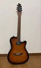 Godin A6 Ultra Cognac Burst 2011 eléctrico acústico Humbucker piezoeléctrico usado