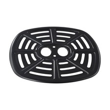 Plateau plat frit à l'air plateau alimentaire frit design pratique accessoires