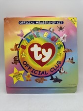 TY Beanie Babies OfficialClub Member Kit 1st Edition Original Contents No Poster