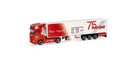 Herpa 957007 - 1/87 Scania Cs 20 KüHlkoffer-Sattelzug Heide Logistik - Neu