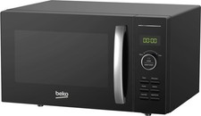 Image of Beko Solo Microwave MOF25310B Black Large 25L Capacity 900W Power Auto Defrost