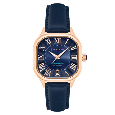 Thomas Earnshaw Coussin Stainless Steel 39mm Automatic Wristwatch ES-8284-03