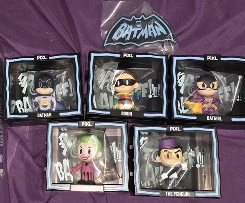 Batman 66' Thrilljoy Pixl set of 5