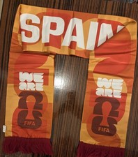 OFFICIAL FIFA WORLD CUP CHAMPIONS 2026 SPAIN SCARF NEW WITH TAG