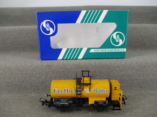 Sachsenmodelle Spur H0 16183 Güterwagen Kesselwagen "Homann" der DRG in OVP | Condition: Gebraucht
