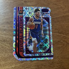 2021 Crown Royale Devin Booker #10 PURPLE /25 Holo Pivotal Players - Rare
