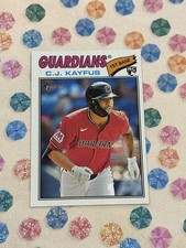 2026 Topps Heritage C.J. Kayfus Rookie #364 Cleveland Guardians RC (E)