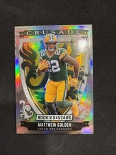 2025 Panini Rookies & Stars Matthew Golden RC Crusade Silver Prizm Packers