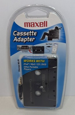 Maxell CD-330 CD-to-Cassette Audio Adapter - BRAND NEW & SEALED