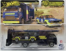 Hot Wheels Team Transport Fiat 131 Abarth Second Story Lorry 1/64 Scale Diecast