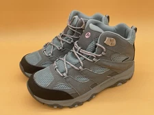 Size 6 M Merrell Girls Moab 3 Mid Waterproof Altitude Boots Grey