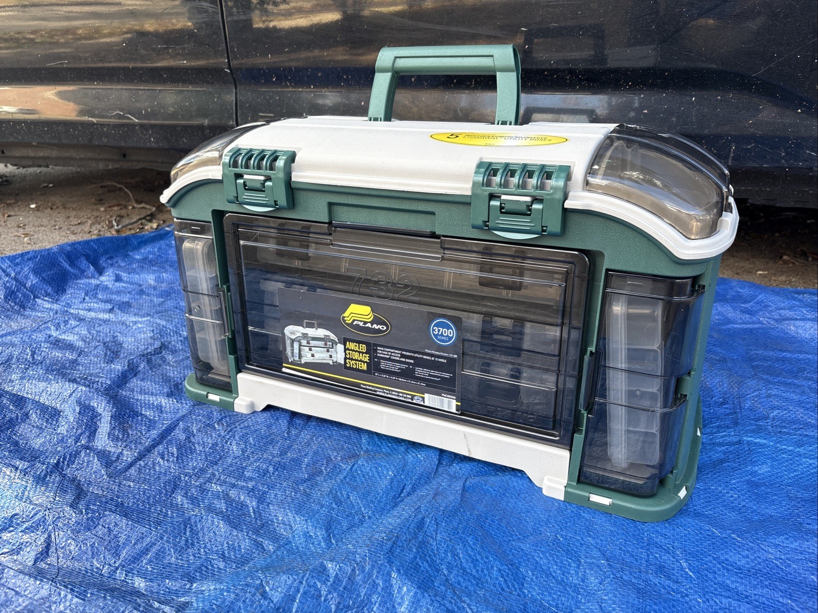 Plano 732 Outdoor Sports Angled Fishing Tackle Box Storage S