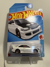 2024 Hot Wheels 45/250 Honda Civic Si HTD07 J-Imports White Mint Condition