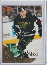 1994-95 Select #148 Derian Hatcher Dallas Stars