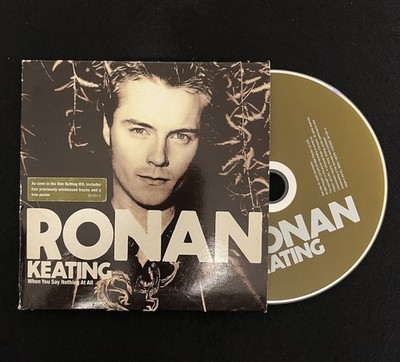 CD Ronan Keating - When You Say Nothing At All Single Europa Pop Poster