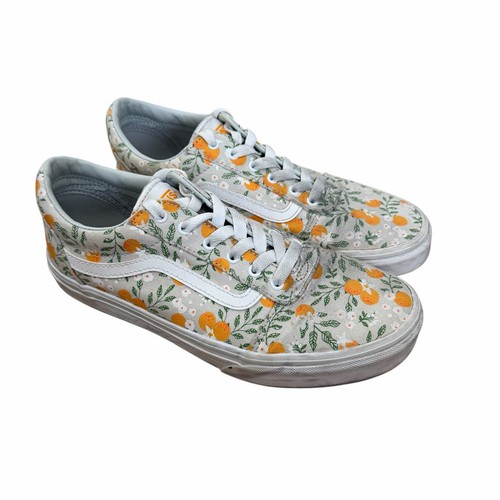 Vans Old Skool Citrus Floral Low Top Sneakers Sz 6 - Picture 1 of 7
