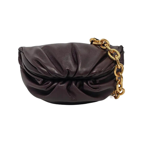 BOTTEGA VENETA The Pouch Mini bags Leather Red Free Shipping | Duties Paid