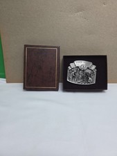 John Deere 150th Anniversary Belt Buckle Farmers 1837 1987 Limited Edition USA