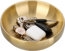 Key Bowl for Entryway Table Decorative Key Dish for Organizing Tabletop Catch Al