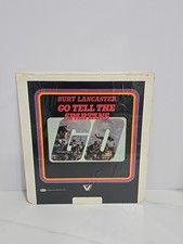 Burt Lancaster Go Tell The Spartans 1977 CED RCA VideoDisc Vestron SEALED NEW