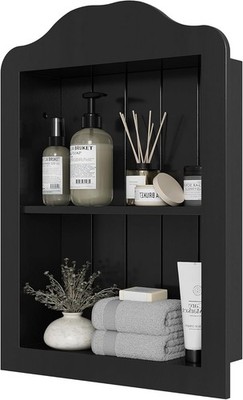 14   x 18   Recessed Medicine Cabinet Solid Wood in-Wall Bathroom Cabinet