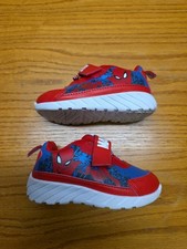 Marvel's Spider-Man Little Boys Red Blue Sneakers Size 6 9
