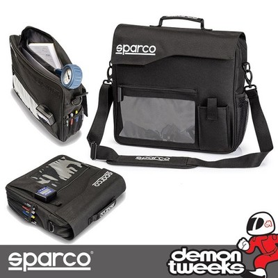 Sparco Race Rally Beifahrer Navigator Reisetasche 27 x 30 x 20 cm