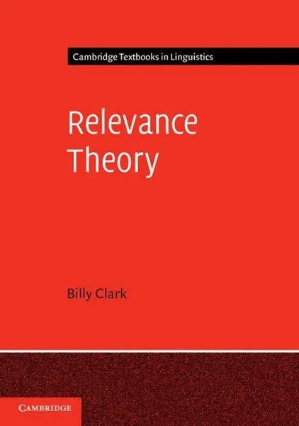 Billy Clark | Relevance Theory | Taschenbuch | Englisch (2015)-image