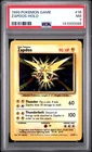 1999 POKEMON BASE SET UNLIMITED #16 ZAPDOS-HOLO PSA 7