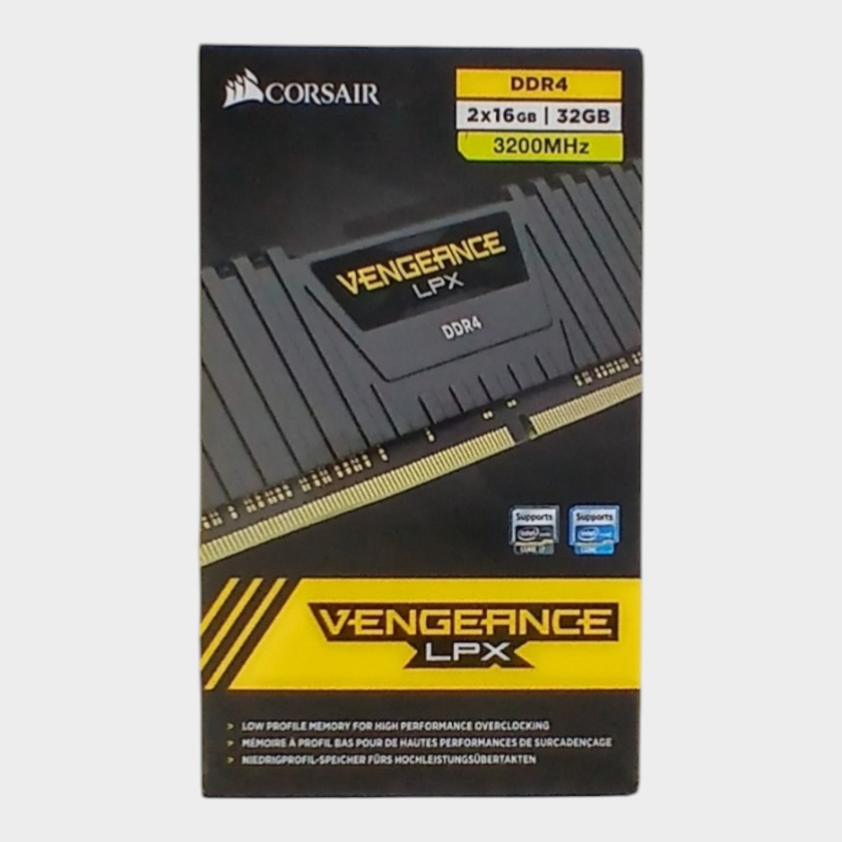 Corsair Vengeance LPX 16GB (2 x 16GB) DDR4 DRAM 3200MHz C16 Memory