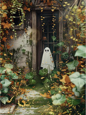 Halloween Diamond Art Kits for Adults, Ghost Diamond Painting Kits for Adults...