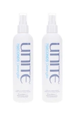 UNITE Hair 7 Seconds Detangler Leave in Conditioner 8 oz Each Lot Of 2