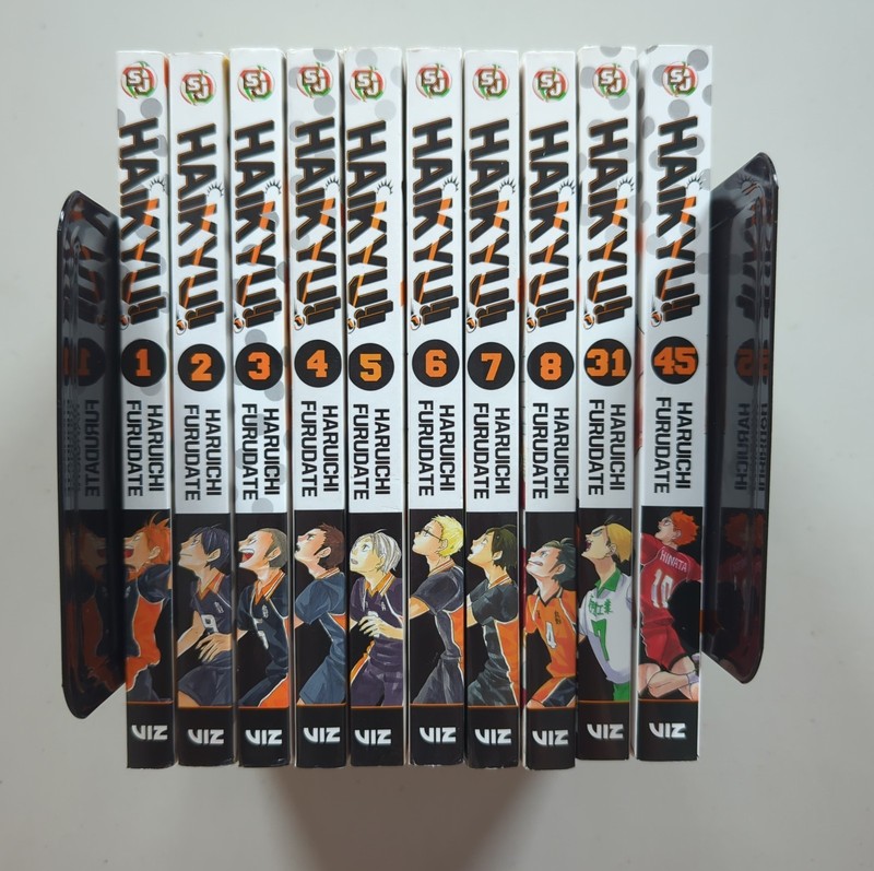 Haikyuu!!, Manga, Lot Of 10, Eng, Viz, Vols 1 - 8, 31, 45
