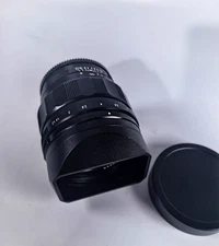 Metal Lens Hood with Cap For Voigtlander NOKTON 35mm F1.2II 50mm F1.2 II E Mount