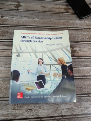 Abc'S Of Relationship Selling Through Service 13th Global Edition