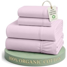 Deep Pocket Queen Sheet Set - Organic Cotton GOTS Certified