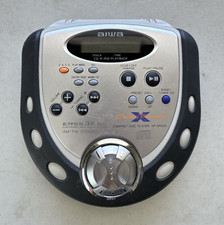 Aiwa CD Player Discman Cross Trainer XP-SR320 Portable AM/FM, Tested Working