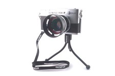 CLA'd N MINT Olympus Pen FT Half Frame Film Camera 38mm f1.8 Lens From JAPAN