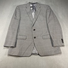 Lauren Ralph Lauren Men's 42R Sport Coat Blazer Gray Houndstooth