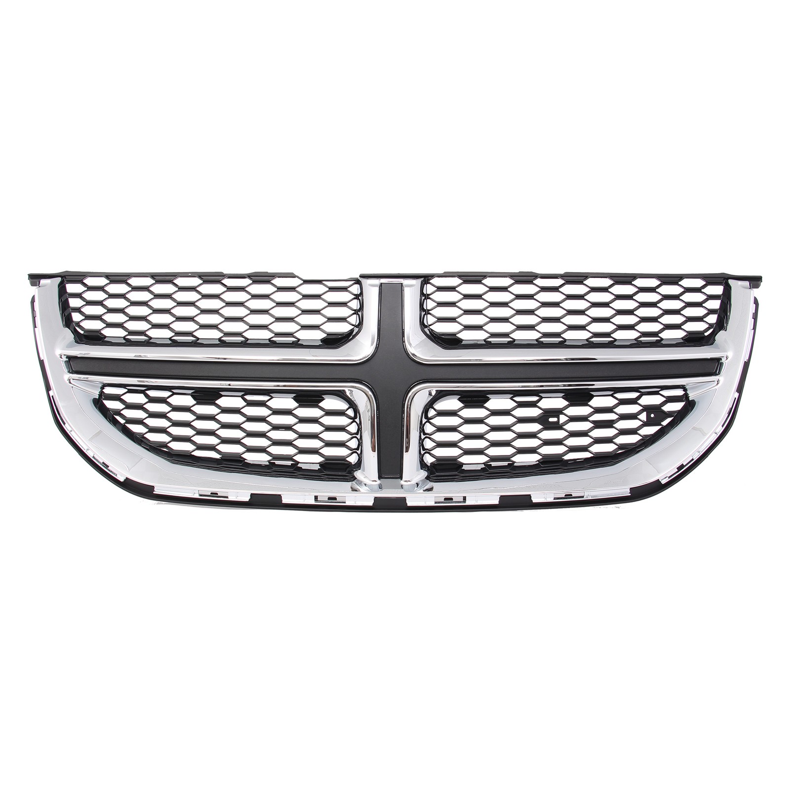 Dodge Caravan Front Bumper New Front Bumper Upper Grille For 2011-2020 Dodge Grand Caravan Chrome
