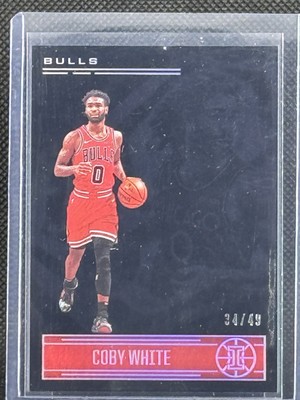 2020-21 Panini Illusions Black #86 Coby White 34/49