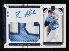 2019 National Treasures Rookie Material Signatures 76/99 Brad Keller Auto s7f
