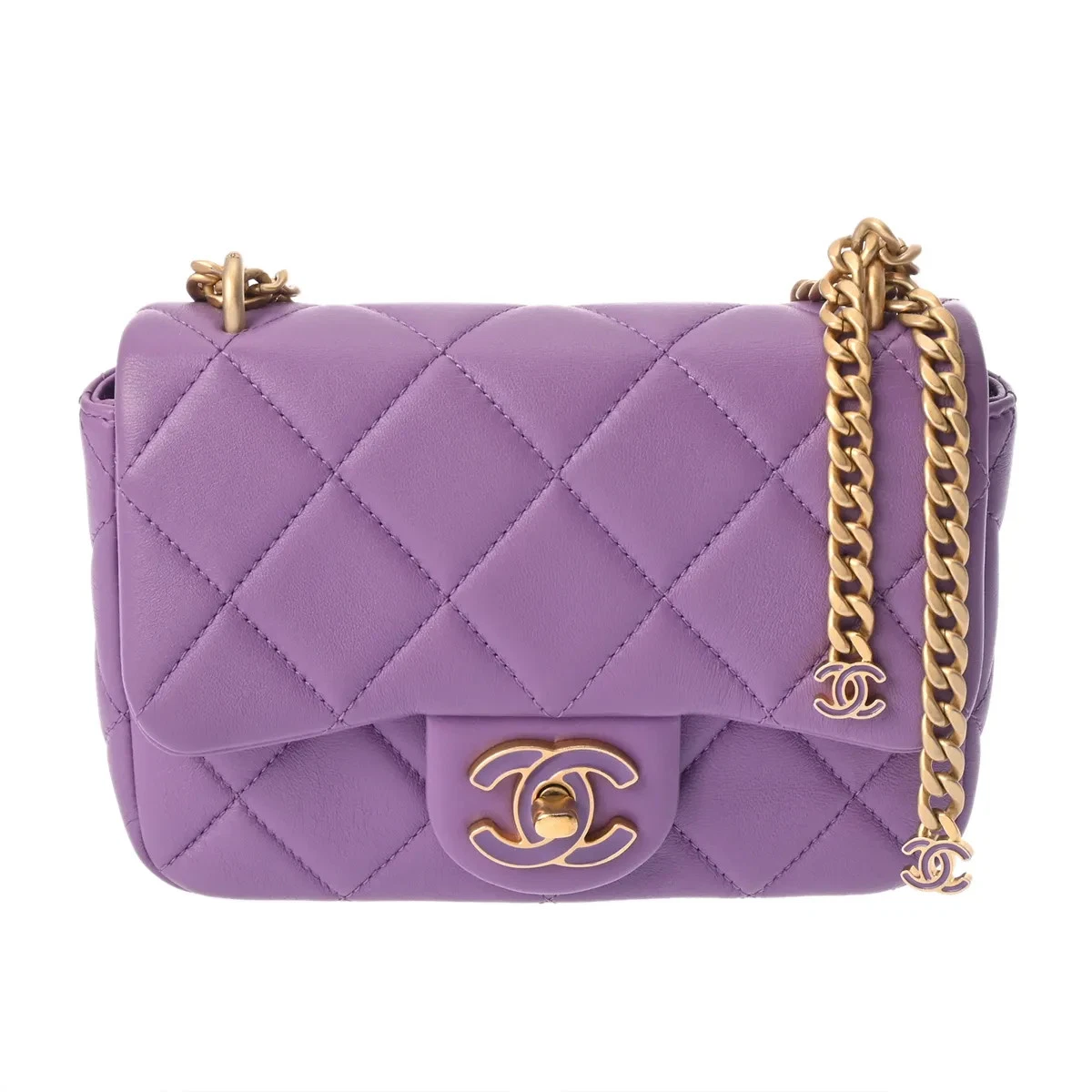 CHANEL Shoulder Bag Purple Bags & Handbags for Women for sale | eBay