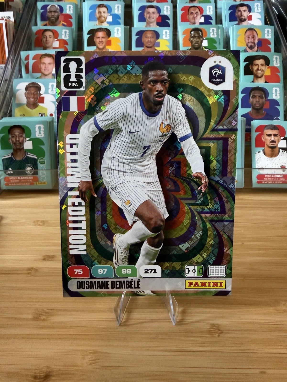 Ousmane Dembele XXL Limited Edition Panini Adrenalyn XL FIFA World Cup 2026