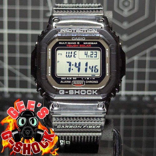Casio G-Shock GW-S5600 Carbon Titaniumn MATERIAL RESIST Square GW-S5600-1 2010