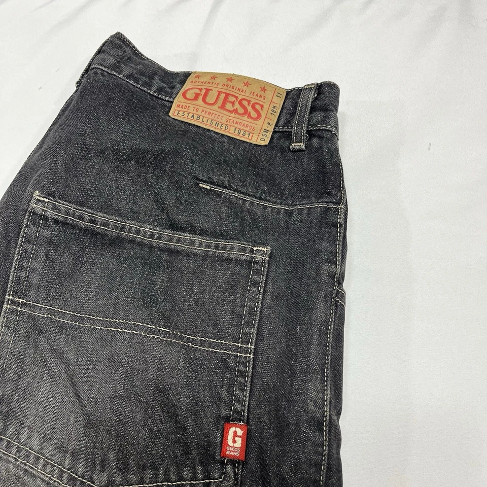 Jeans DE COLECCIÓN ADIVINA Para Hombre Hechos en EE. UU. Sueltos Cónicos Años 90 Talla 34x32 (32x30) Foto 2 de 4