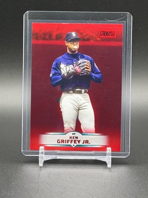 2025 Topps Stadium Club Baseball #135 Ken Griffey Jr Red - Seattle Mariners