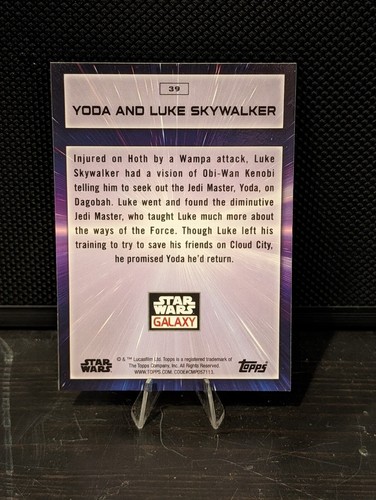 2022 Topps Chrome Star Wars Galaxy COMPLETE YOUR SET Base Card #1-100 (YOU PICK) - Picture 13 of 25